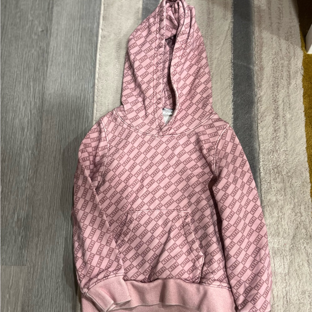 Kith Pink Kids Hoodie